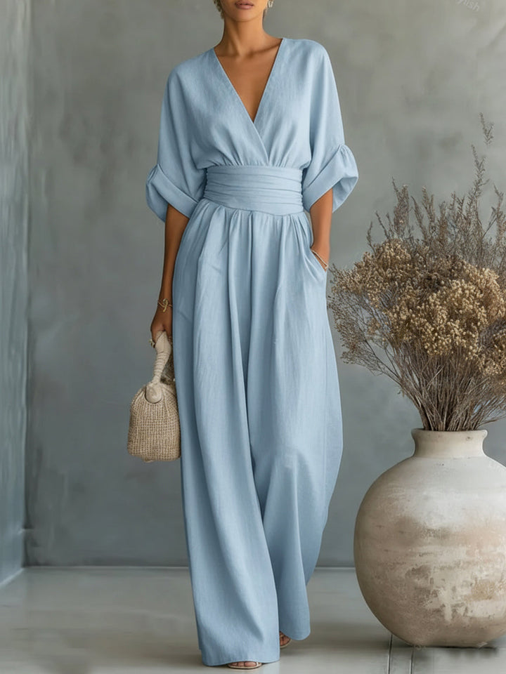 Rose™ V-Neck Jumpsuit