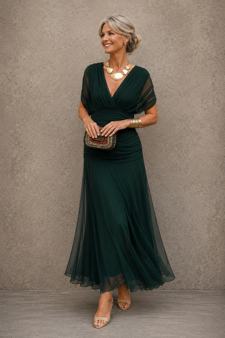 Celeste™ | Elegant Chiffon Evening Dress
