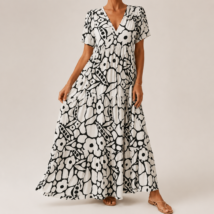 Iris | Elegant bohemian dress