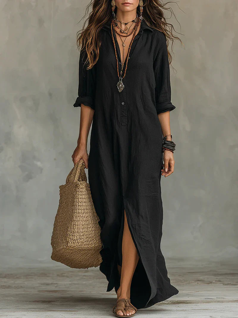 Elara | Bohemian Breeze Maxi Dress