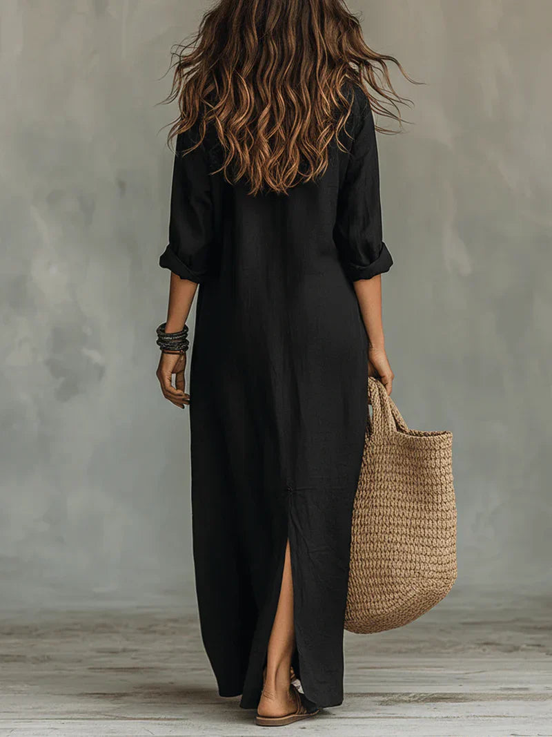 Elara | Bohemian Breeze Maxi Dress