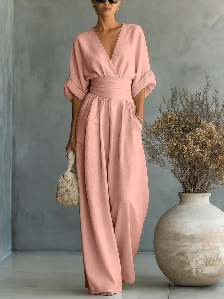 Rose™ V-Neck Jumpsuit