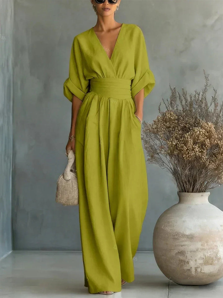 Rose™ V-Neck Jumpsuit